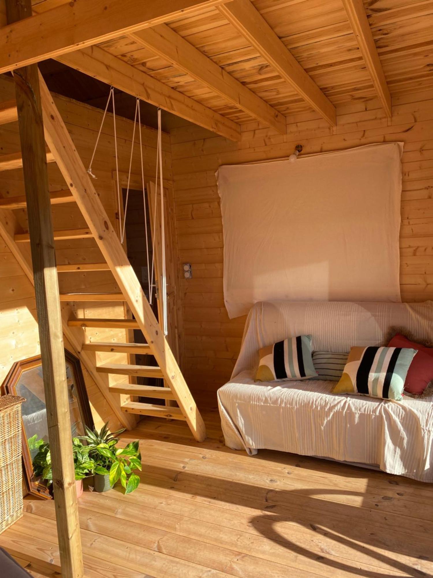Maison En Bois 1 Chambre 4 Couchages Type Tiny House Granville Bagian luar foto