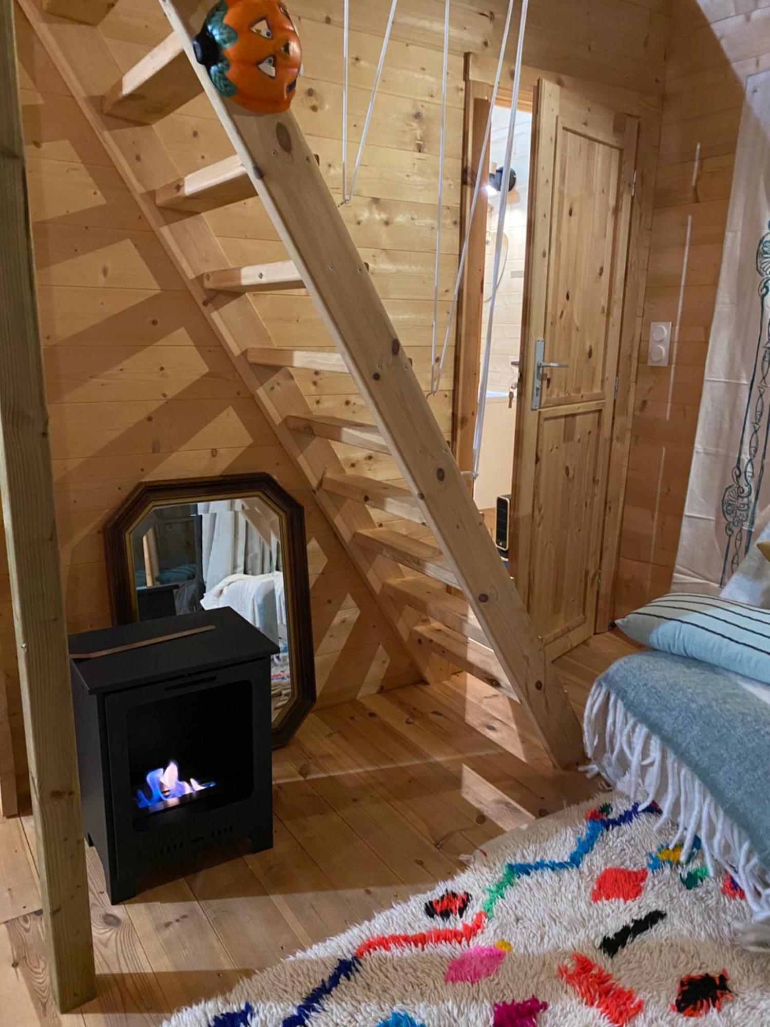Maison En Bois 1 Chambre 4 Couchages Type Tiny House Granville Bagian luar foto